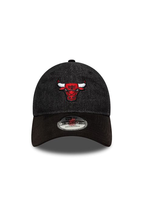 Cappello New Era 9TWENTY Chicago Bulls Denim Nero Unisex NEW ERA | Cappelli | 60691104-